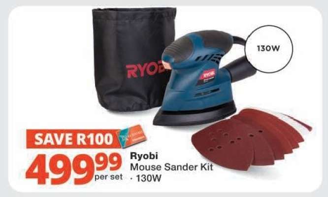 Ryobi Mouse Sander Kit
