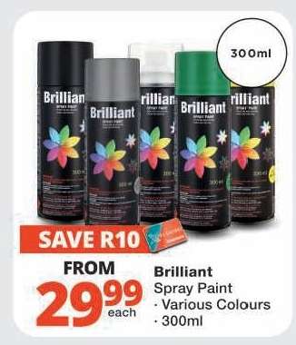 Brilliant Spray Paint