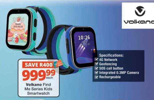 Volkano Find Me Series Kids Smartwatch