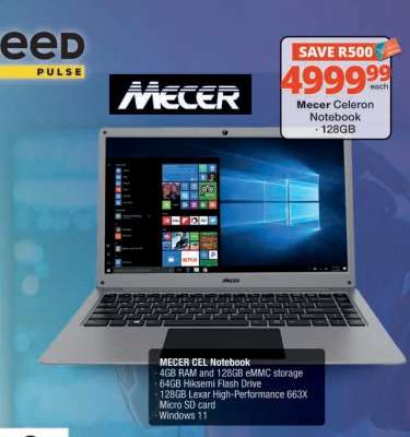 Mecer Celeron Notebook