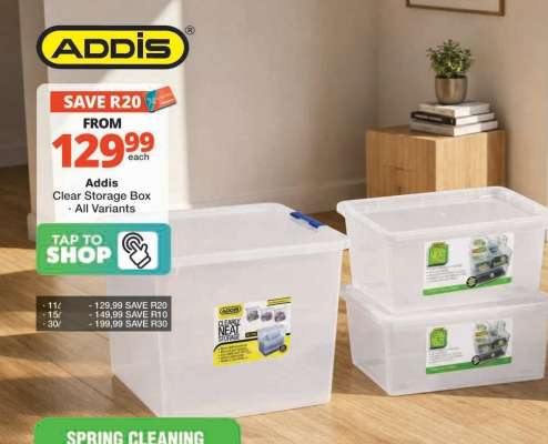 Addis Clear Storage Box