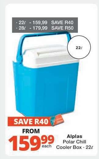 Alplas Polar Chill Cooler Box 22ℓ