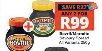 Bovril/Marmite Savoury Spread