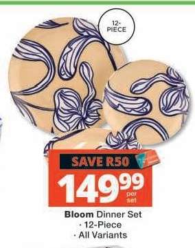 Bloom Dinner Set