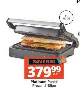 Platinum Panini Press
