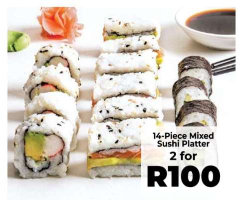 14-Piece Mixed Sushi Platter