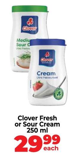 Clover Fresh or Sour Cream