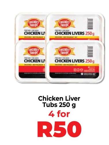 Chicken Liver Tubs 250 g