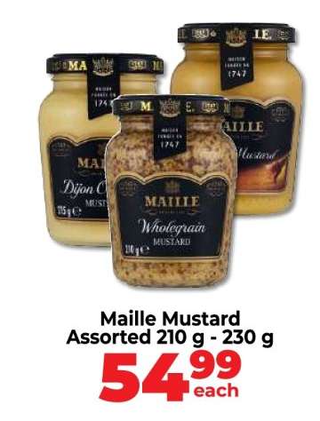 MAILLE MUSTARD