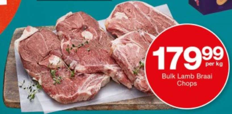 Bulk Lamb Braai Chops