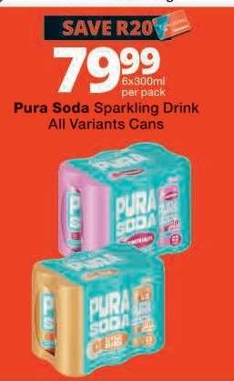 Pura Soda Sparkling Drink