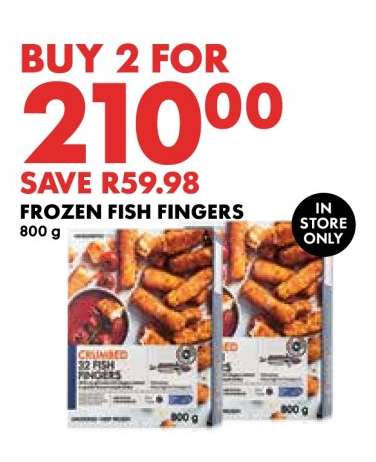 FROZEN FISH FINGERS