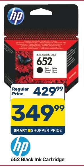 HP 652 Black Ink Cartridge
