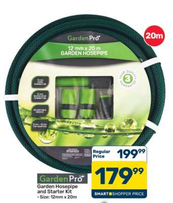 Garden Hosepipe and Starter Kit