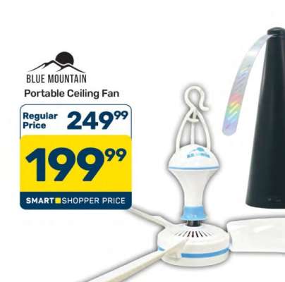 Blue Mountain Portable Ceiling Fan