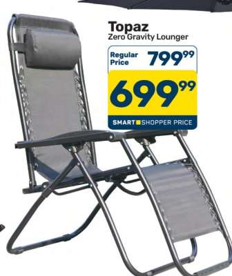 Topaz Zero Gravity Lounger