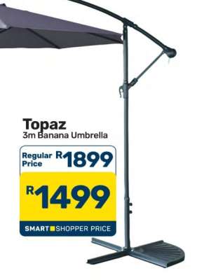 Topaz 3m Banana Umbrella