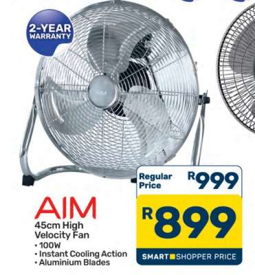 AIM 45cm High Velocity Fan