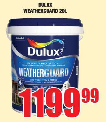 DULUX WEATHERGUARD 20L