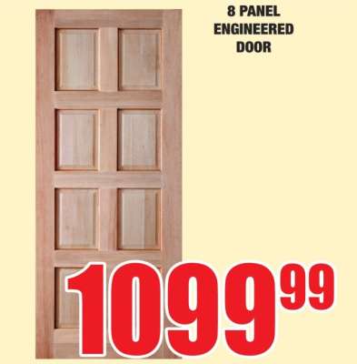 8 PANEL ENGINEERED DOOR