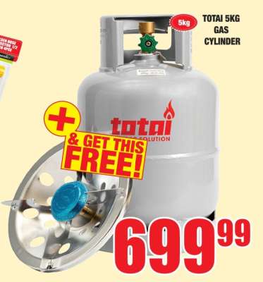 TOTAI 5KG GAS CYLINDER