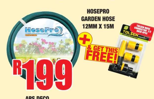HosePro Garden Hose 12mm x 15m