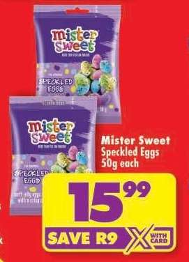 Mister Sweet Speckled Eggs 50g each