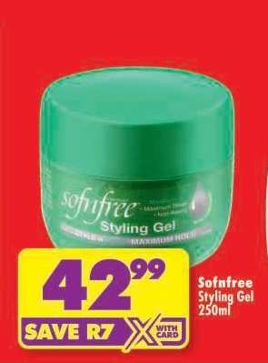 Sofnfree Styling Gel 250ml