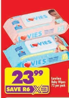 LOVIES BABY WIPES