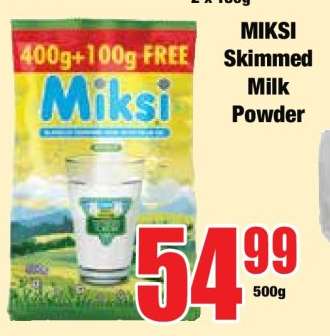MIKSI Skimmed Milk Powder