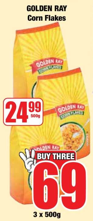 GOLDEN RAY Corn Flakes