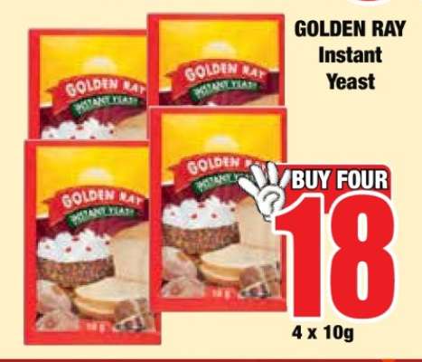 GOLDEN RAY Instant Yeast