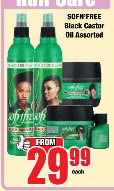 SOFN’FREE Black Castor Oil Assorted
