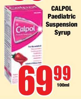 CALPOL Paediatric Suspension Syrup