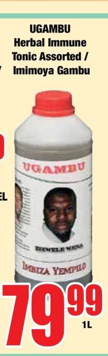 UGAMBU Herbal Immune Tonic Assorted / Imimoya Gambu