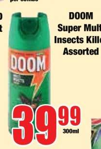 DOOM Super Multi Insects Killer Assorted