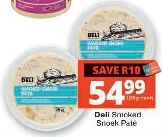 Deli Smoked Snoek Paté