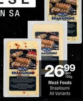 Mezé Foods Braailoumi
