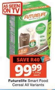 FUTURELIFE SMART FOOD CEREAL all variants