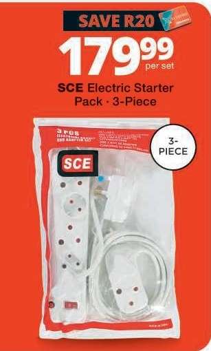 SCE Electric Starter Pack