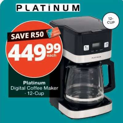 Platinum Digital Coffee Maker