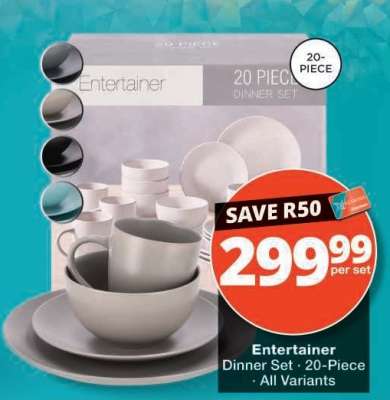 Entertainer Dinner Set