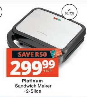 Platinum Sandwich Maker