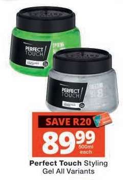 Perfect Touch Styling Gel All Variants