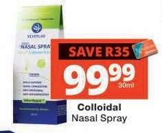 Colloidal Nasal Spray