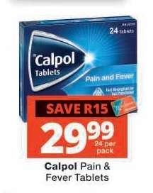 Calpol Pain & Fever Tablets