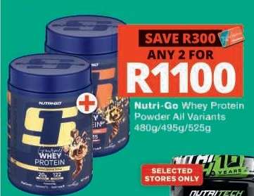Nutri-Go Whey Protein Powder
