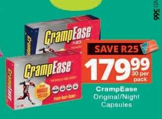 CrampEase Original/Night Capsules