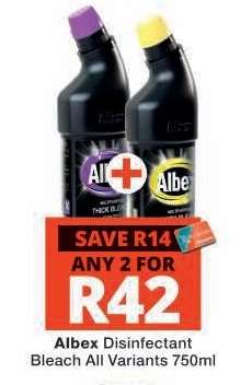 Albex Disinfectant Bleach