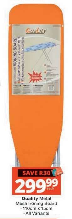 Quality Metal Mesh Ironing Board